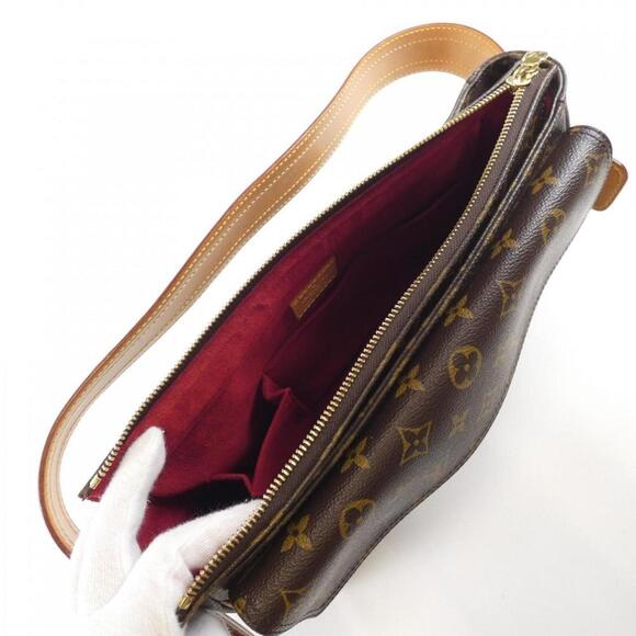 LOUIS VUITTON Brown Monogram Shoulder Bag - Picture 8 of 8